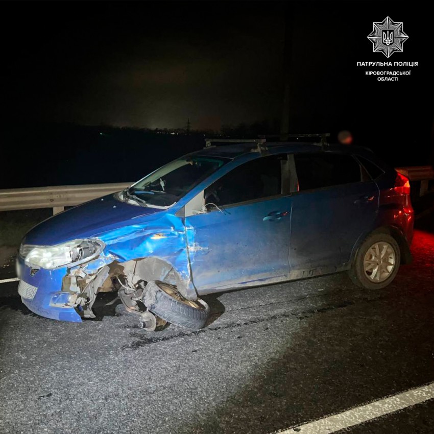 ДТП на Кіровоградщині: зіткнулися Opel та ЗАЗ (ФОТОФАКТ)