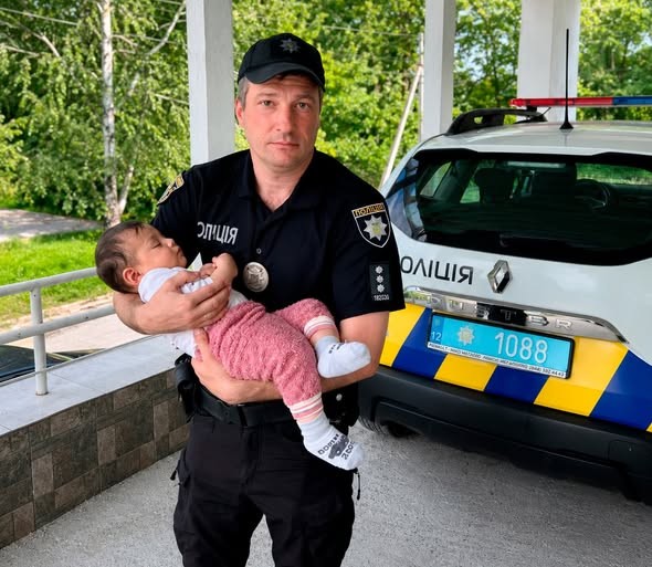 На Кіровоградщині поліцейський врятував 10-місячне немовля, яке мати залишила без нагляду