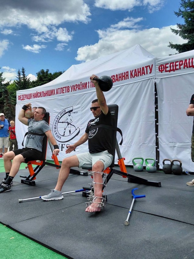 Знам’янські ветерани підкорили ІІІ етап Кубка України з богатирського багатоборства (ФОТО)