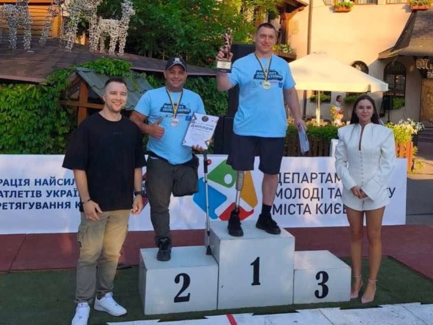 Гравці команди "Сталеві орли" з Кіровоградщини стали призерами всеукраїнських змагань із богатирського багатоборства