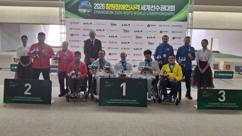 Спортсмен із Кіровоградщини здобув командну «бронзу» на чемпіонаті світу з пара стрільби