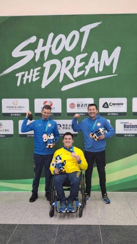 Спортсмен із Кіровоградщини здобув командну «бронзу» на чемпіонаті світу з пара стрільби